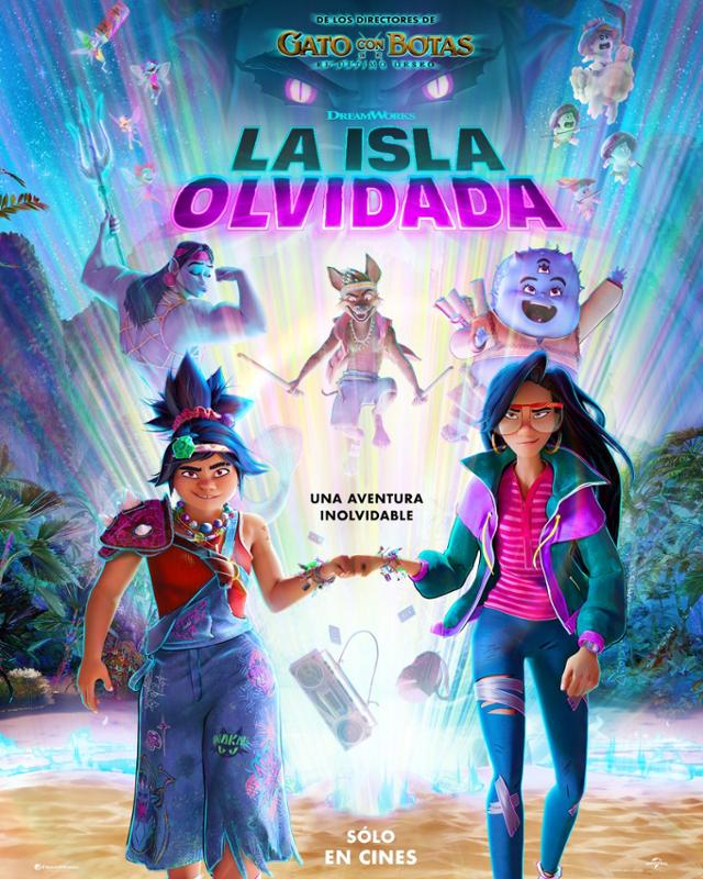 La isla olvidada-CAST